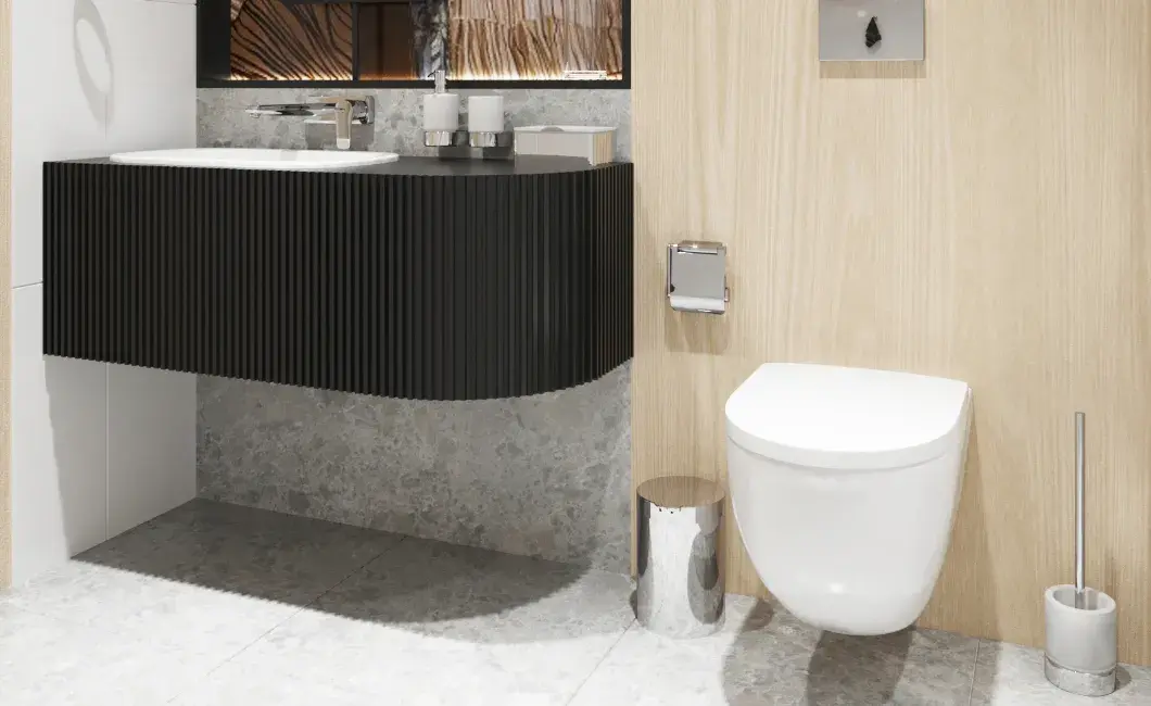 Łazienka w hotelu VIGOUR