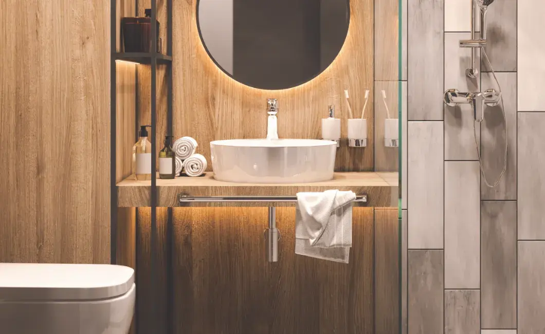 mała łazienka derby