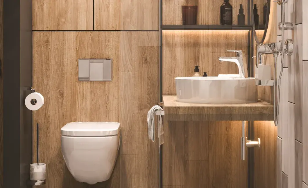 mała łazienka derby