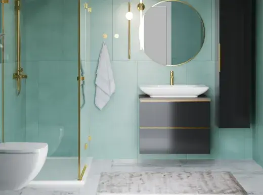 łazienka gold