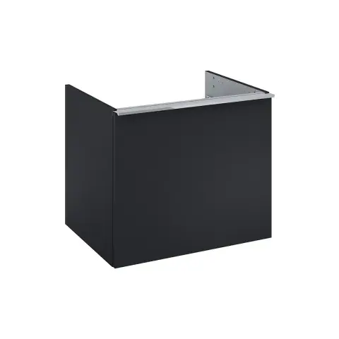 Szafka podumywalkowa 60 cm do WHITE, 1 szuflada czarny mat