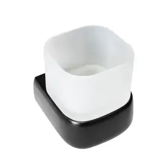 Szklanka wisząca DERBY STYLE czarny mat