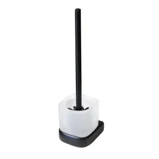 Wiszący zestaw ze szczotką WC DERBY STYLE czarny mat