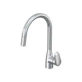 Stojąca bateria zlewozmywakowa DERBY STYLE z wyciąganą wylewką