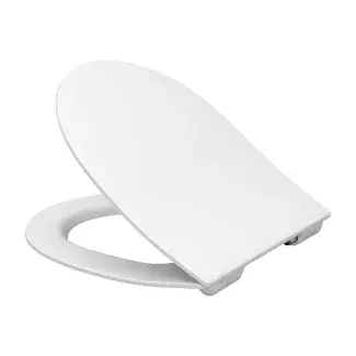 Wolnoopadająca deska sedesowa DERBY owalna slim