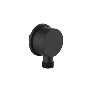 Przyłącze węża INDIVIDUAL Round, czarny mat