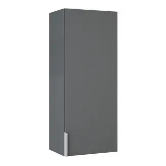 Słupek niski 100 cm, 1 drzwi, antracyt