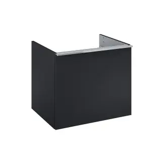 Szafka podumywalkowa 60 cm do WHITE, 1 szuflada czarny mat