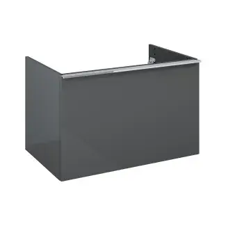 Szafka podumywalkowa 80 cm do WHITE, 1 szuflada antracyt