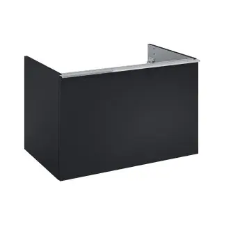 Szafka podumywalkowa 80 cm do WHITE, 1 szuflada czarny mat