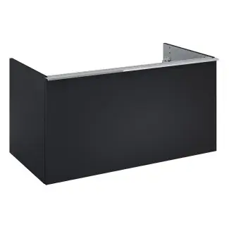 Szafka podumywalkowa 100 cm do WHITE, 1 szuflada czarny mat