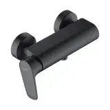 Ścienna bateria natryskowa DERBY STYLE, czarny mat