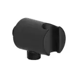 Przyłącze węża z uchwytem INDIVIDUAL Round, czarny mat Przyłącze węża z uchwytem INDIVIDUAL Round, czarny mat